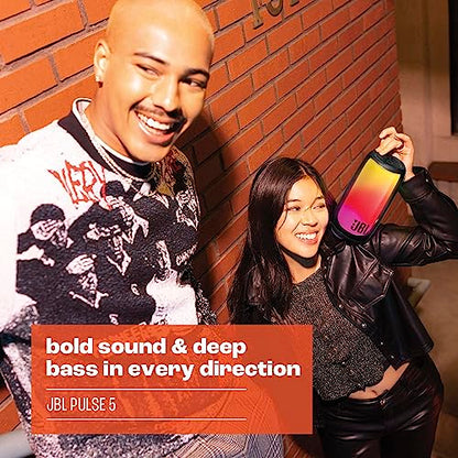 JBL Pulse 5 Waterproof Portable Bluetooth Speaker - JBLPULSE5BLKAM