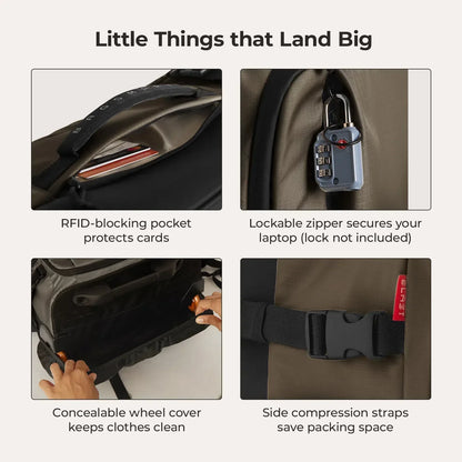 Blast 43L Roller Backpack