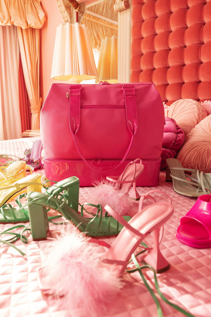 The Mini Weekender in Barbieƒ?› Pink