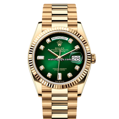 Rolex Day-Date 128238 Green Ombre