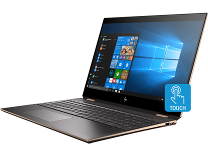 HP Spectre x360 - 15.6" UHD Touch - i7-10510U - 16GB RAM - GeForce MX250 - 512GB SSD - 15-df1075nr