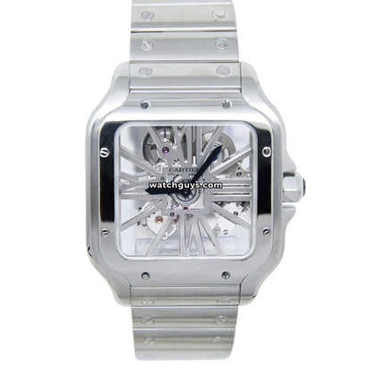 Cartier Santos Skeleton Large WHSA0015
