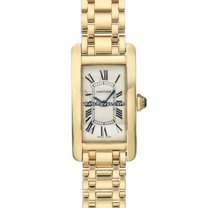 Cartier Tank Americaine W26015K2 Yellow Gold