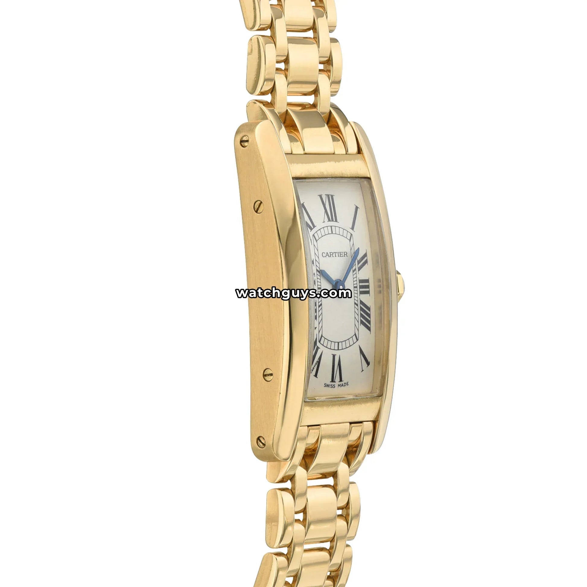 Cartier Tank Americaine W26015K2 Yellow Gold