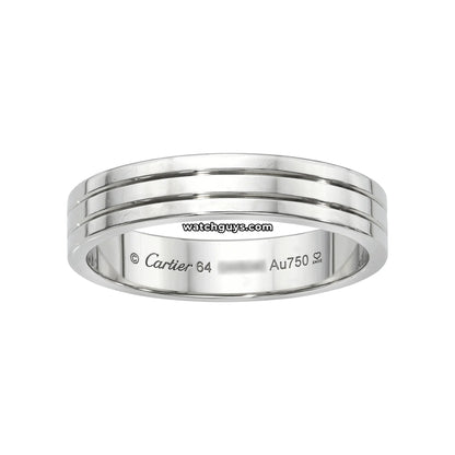 Cartier Verdome Louis Wedding Band 18K White Gold