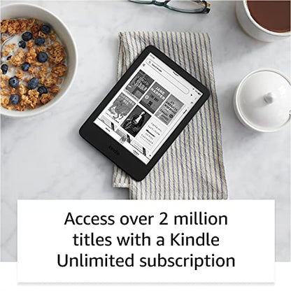 Amazon - Kindle E-Reader (2022 release) 6"" display - 16GB - 2022 - Black - B09SWW583J