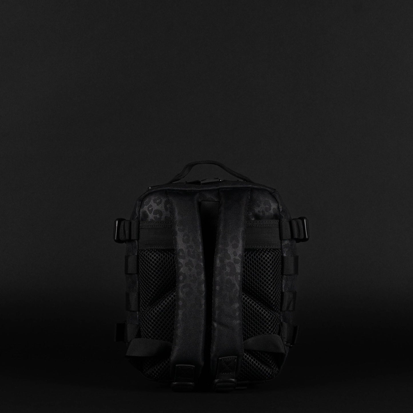 9L Backpack Mini Black Leopard
