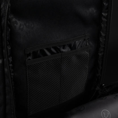 35L Backpack Black Leopard