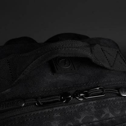 9L Backpack Mini Black Leopard