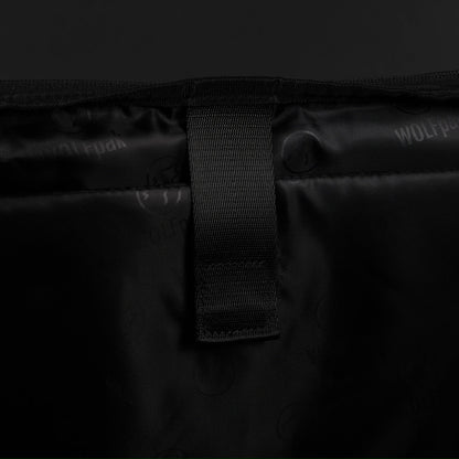 30L Perfect Duffle Bag Black Leopard