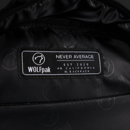 9L Backpack Mini Black Leopard