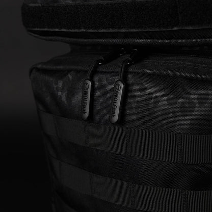 35L Backpack Black Leopard