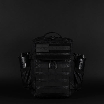 25L Backpack Black Leopard
