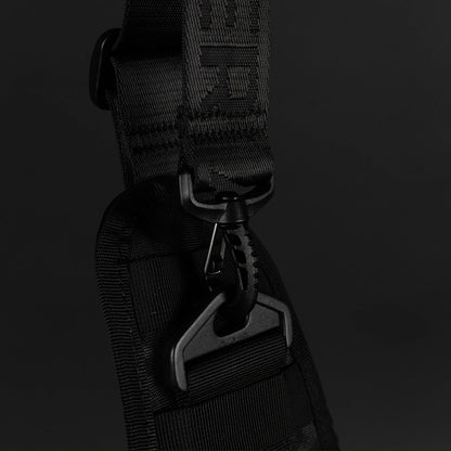 9L Tactical Sling Bag Black Leopard