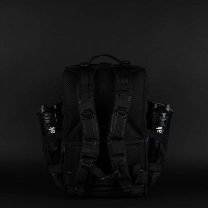 45L Backpack Black Leopard