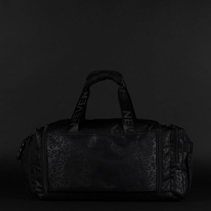 30L Perfect Duffle Bag Black Leopard