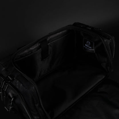 30L Perfect Duffle Bag Black Leopard