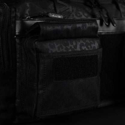 30L Perfect Duffle Bag Black Leopard