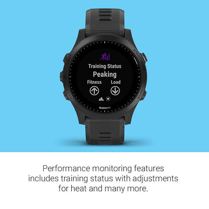 Garmin Forerunner 945, Premium GPS Running/Triathlon Smartwatch with Music, Black - 010-02063-00