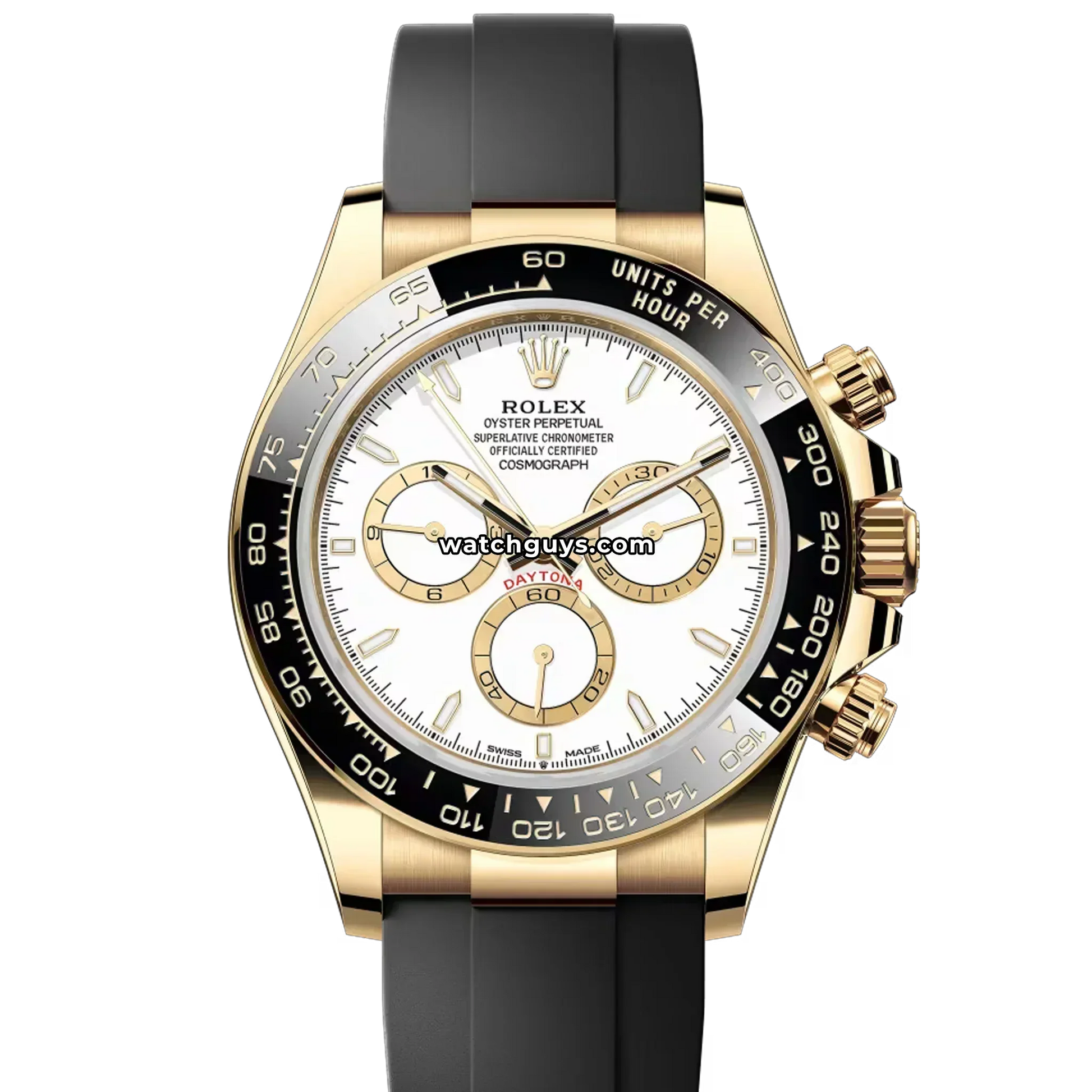Rolex Daytona 126518 White Oysterflex