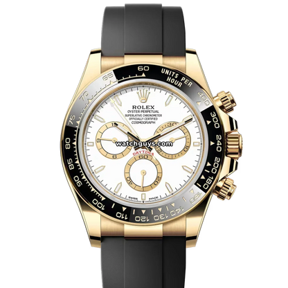 Rolex Daytona 126518 White Oysterflex