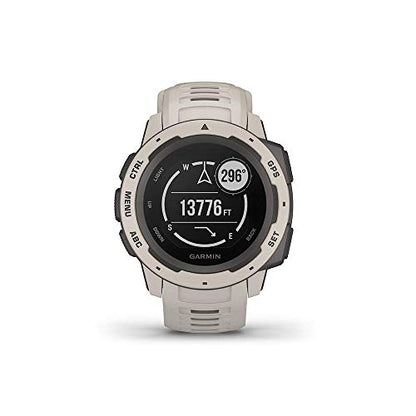 Garmin - Instinct Smartwatch Fiber-Reinforced Polymer - Tundra - 010-02064-01