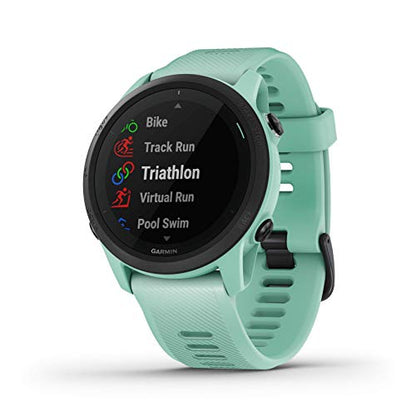 Garmin Forerunner 745 GPS Smartwatch 30mm Fiber Reinforced Polymer Neo Tropic - 010-02445-01