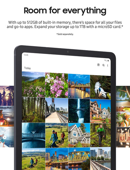 Verizon Samsung Galaxy Tab S7 5G 128GB Mystic Black - SMT878UZKAVZW