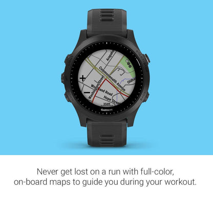 Garmin Forerunner 945, Premium GPS Running/Triathlon Smartwatch with Music, Black - 010-02063-00