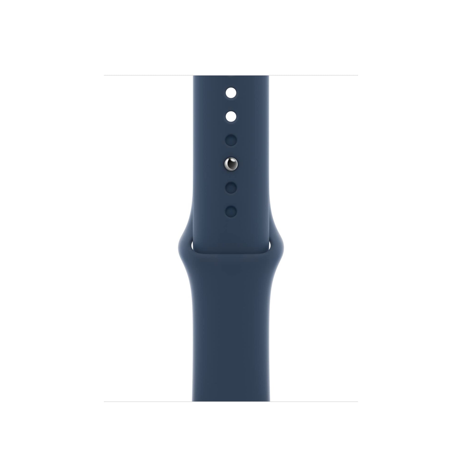 Apple Watch SE (GPS + Cellular) 40mm Silver Aluminum W/ Abyss Blue - MKQL3LL/A