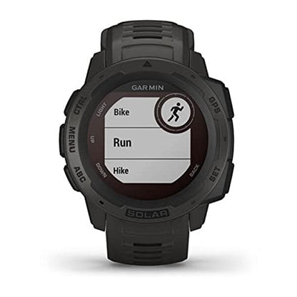 Garmin - Instinct Solar Rugged GPS Smartwatch 45mm Fiber Graphite - 010-02293-10