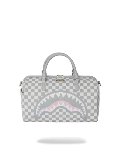KNIT SHARKS IN PARIS IN CREAM MINI DUFFLE
