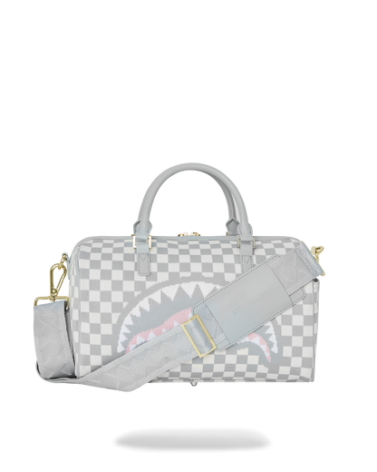 KNIT SHARKS IN PARIS IN CREAM MINI DUFFLE