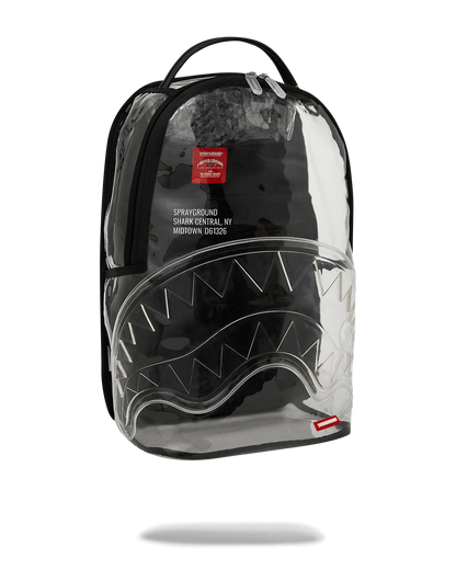 CLEAR BACKPACK - SHARK CENTRAL