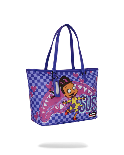 RUGRATS SUSIE CRAYON SHARK MESSENGER TOTE