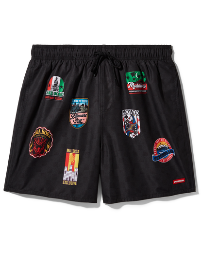 GLOBAL MOGUL BILLIONAIRE SWIM SHORTS