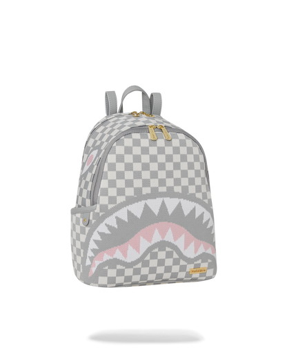 KNIT SHARKS IN PARIS IN CREAM SAVAGE BACKPACK