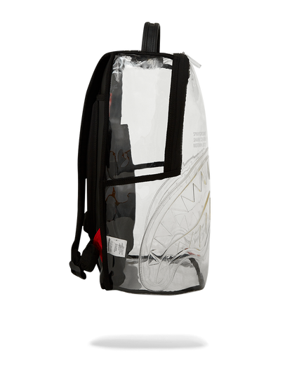 CLEAR BACKPACK - SHARK CENTRAL