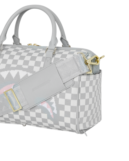 KNIT SHARKS IN PARIS IN CREAM MINI DUFFLE
