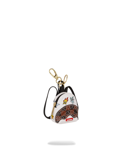 LET'S MAKE SOME NOISE BACKPACK KEYCHAIN