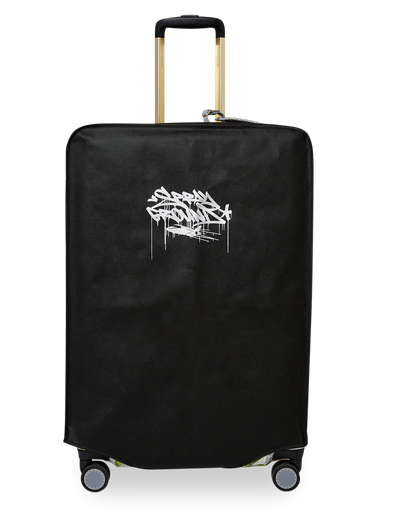 A.I. AFRICAN INTELLIGENCE ELEGANT ENERGY SHARKITECTURE FULL SIZE LUGGAGE - SANDFLOWER COLLAB