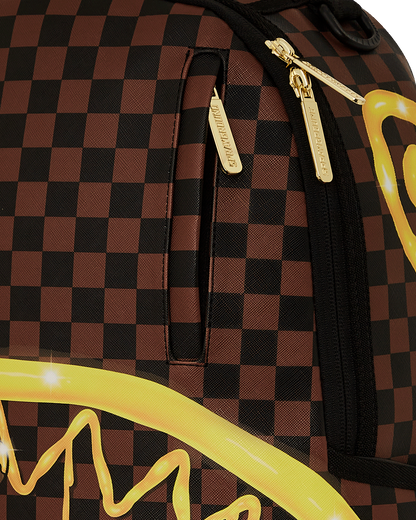 RICHIE RICH PAINT THE SHARK GOLD BACKPACK