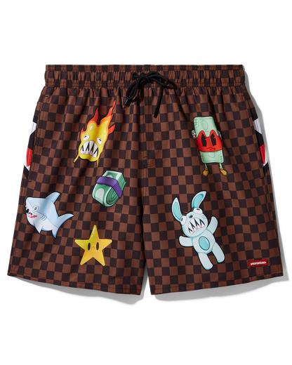 LET'S MAKE SOME NOISE SWIM SHORTS