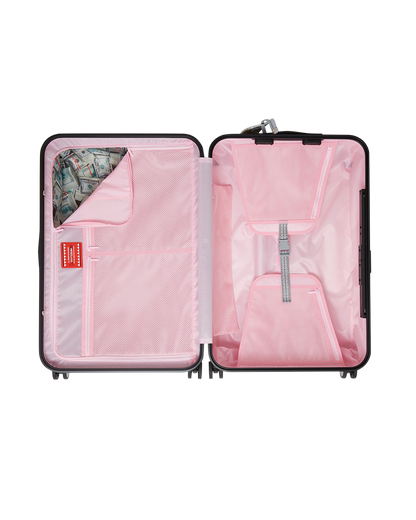 A.I. AFRICAN INTELLIGENCE ELEGANT ENERGY SHARKITECTURE FULL SIZE LUGGAGE - SANDFLOWER COLLAB