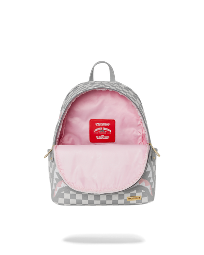 KNIT SHARKS IN PARIS IN CREAM SAVAGE BACKPACK