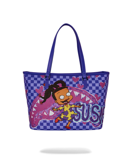 RUGRATS SUSIE CRAYON SHARK MESSENGER TOTE
