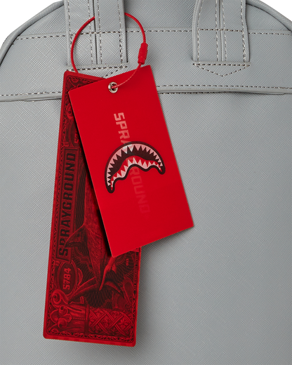 KNIT SHARKS IN PARIS IN CREAM SAVAGE BACKPACK