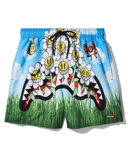 CRAZY DAISIES SWIM SHORTS