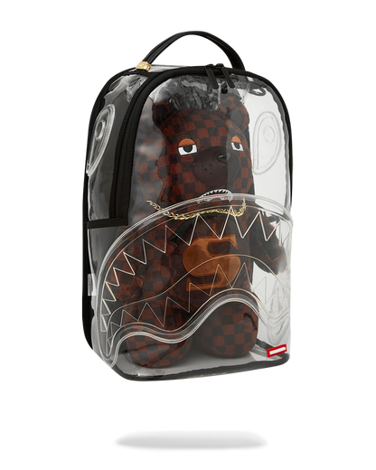 CLEAR BACKPACK - SHARKS IN PARIS BEAR