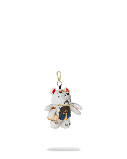 SPACED OUT BEAR KEYCHAIN
